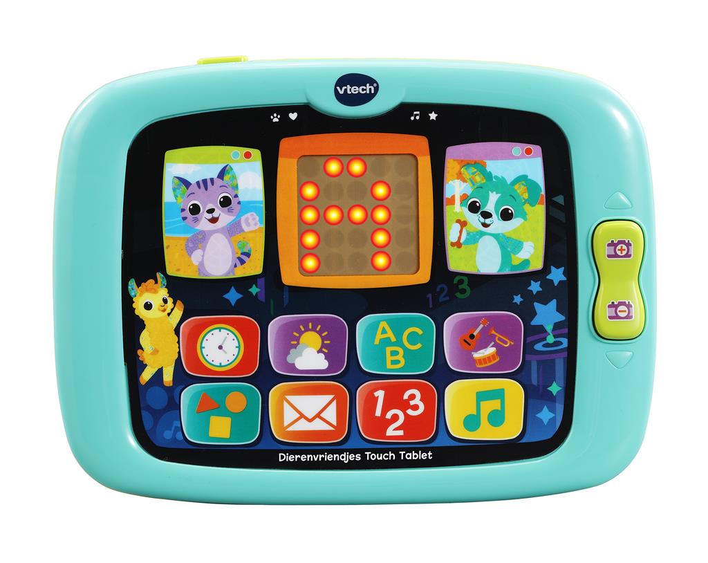 Animal friends touch tablet