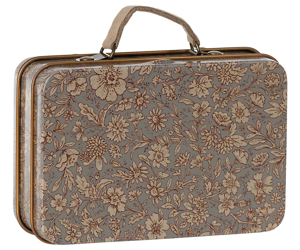 Small suitcase Blossom gray