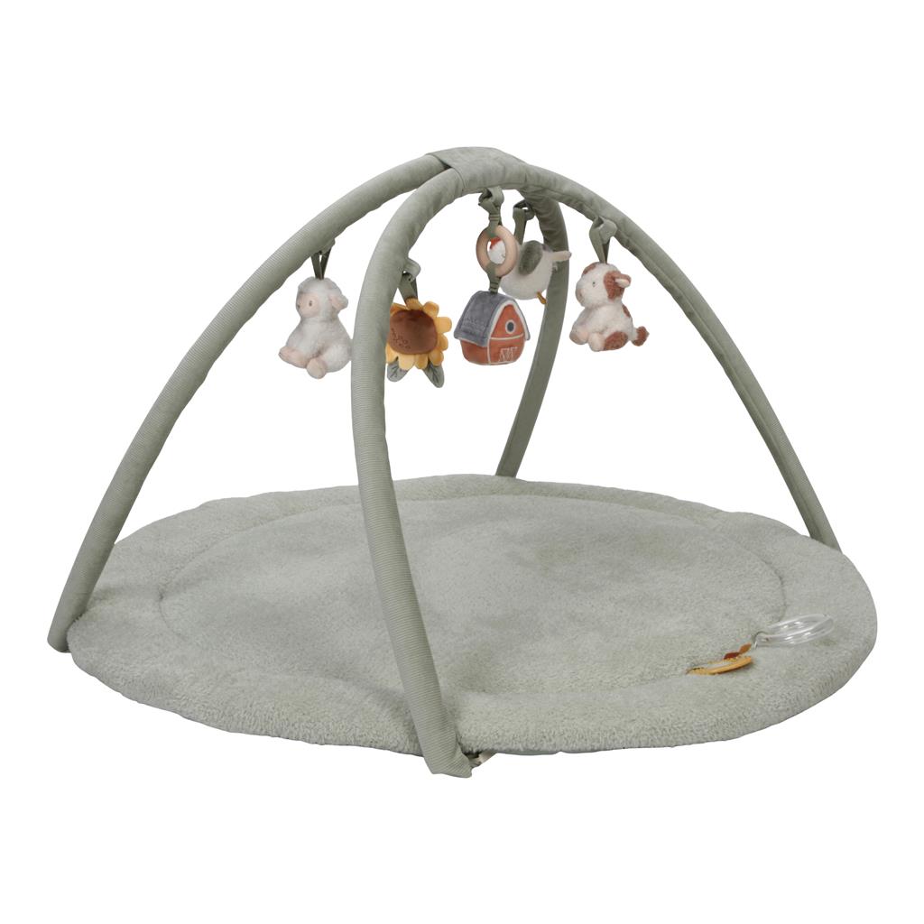 Play rug w/bow Little Farm