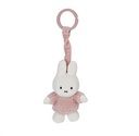 Figurine vibrante Fluffy pink Miffy