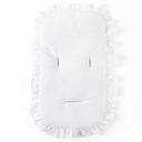 Inlegkussen + volant Cotton White