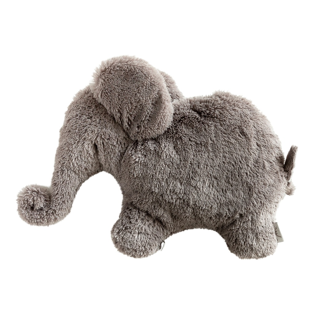 Cuddly elephant Oscar pancake gray-brown