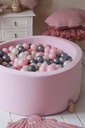 Ball bath 90x40cm (200pcs) jersey pink