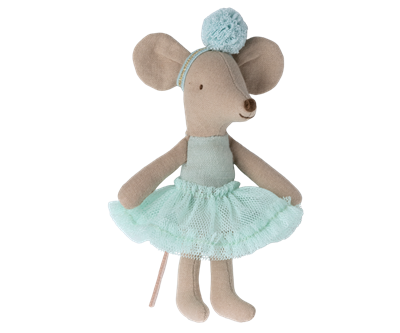 Ballerina mouse - little sister light mint