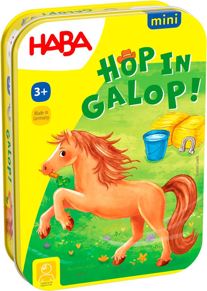 Supermini Spel: hop in galop