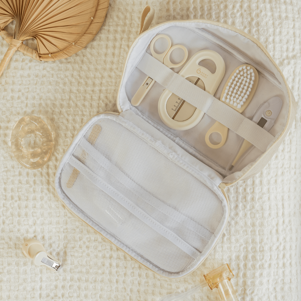 Verzorgingsset (sand) - 9 accessoires
