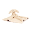 Couverture câline lapin de luxe timide