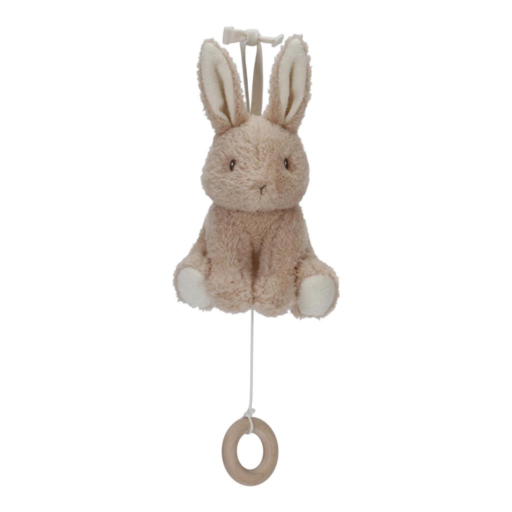 Jouet musical bébé lapin