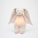 Stuffed rabbit organic (with light and sound)