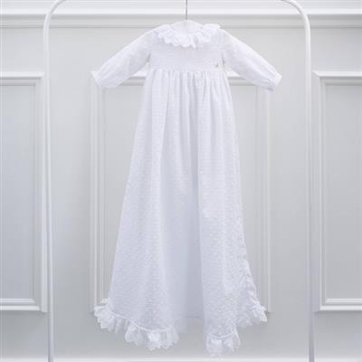 Christening gown with smock and body