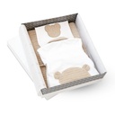 Set romper, dekentje en slabbetje