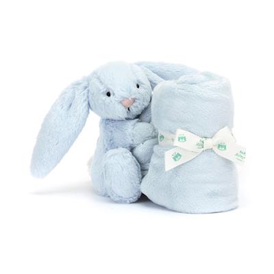 Cuddly blanket shy rabbit