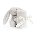 Cuddly blanket shy rabbit