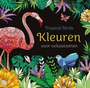 Tropical Birds - Coloring for adults