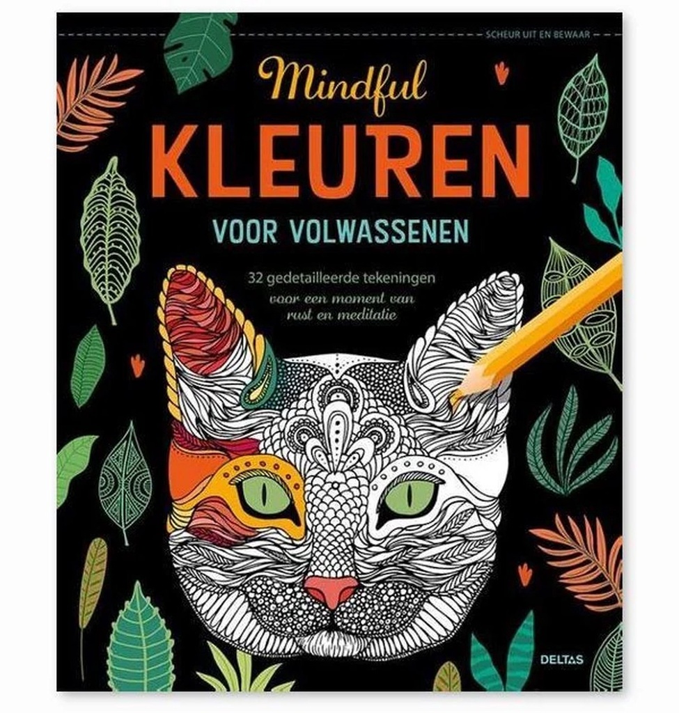 Mindful coloring for adults