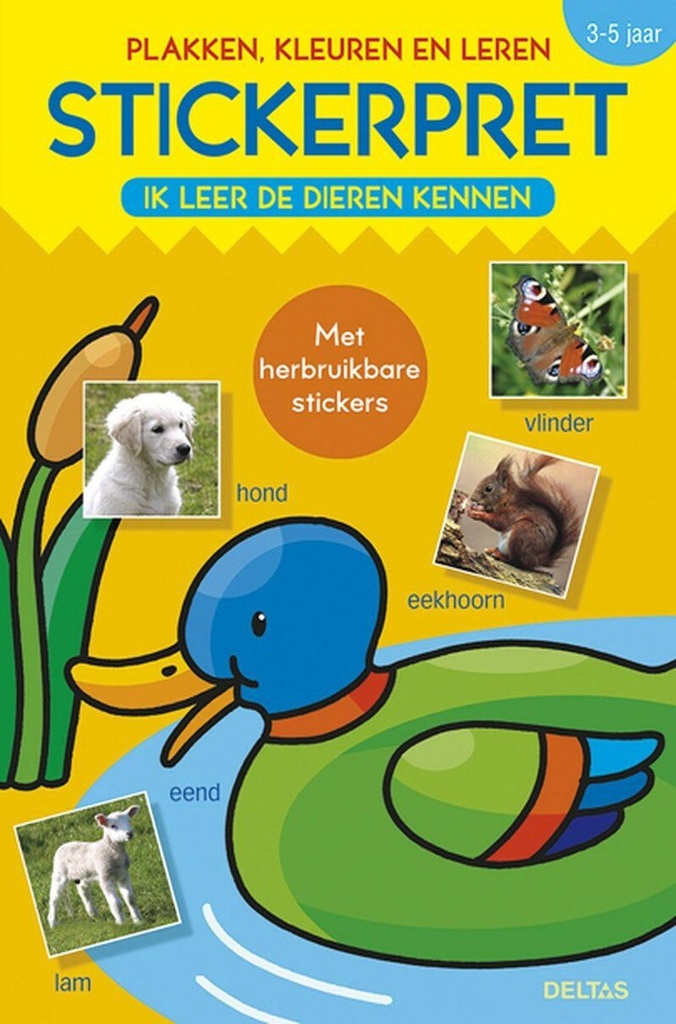 Sticker Fun - I'm getting to know the animals (3-5 yrs)
