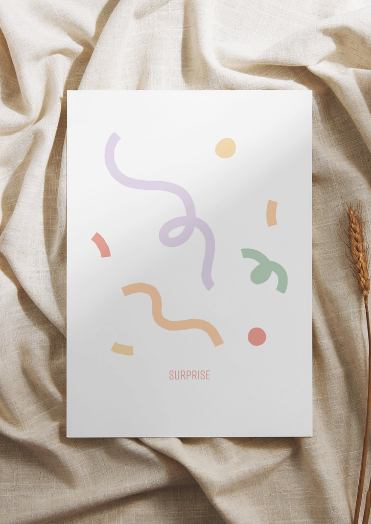 Carte de vœux surprise