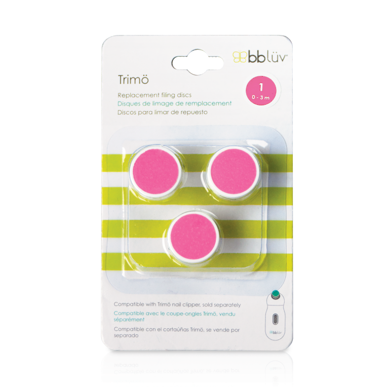 Trimö - Vervang vijltjes voor elektrische nageltrimmer 0-3 maanden stap 1
