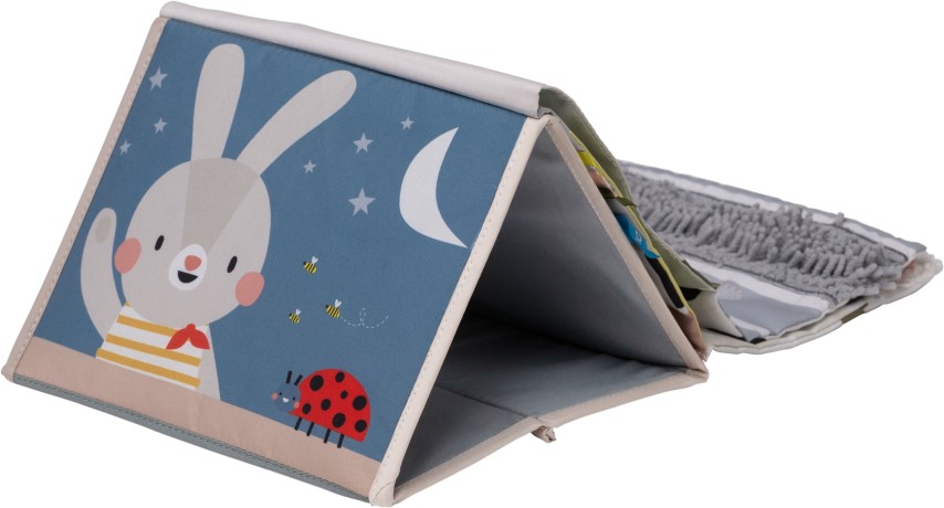 Tummy-time sensory boek