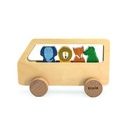 Wooden animal bus