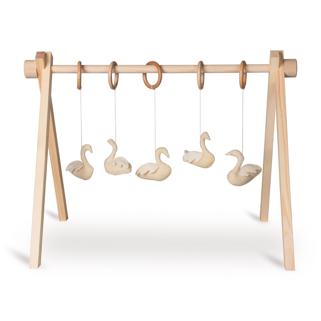 Jouets d'activités cygne 5 pièces (sans noeud)