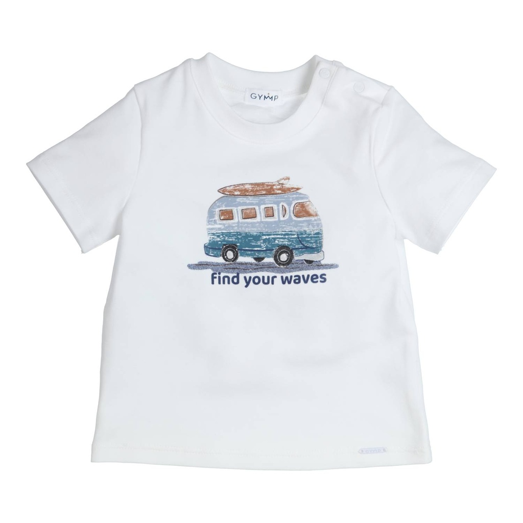 T-shirt met bus Aerobic