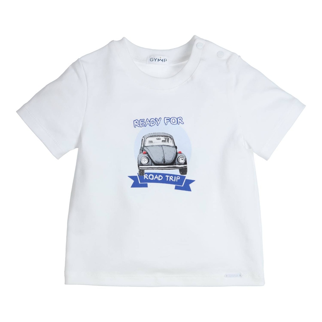 T-shirt met auto Aerobic