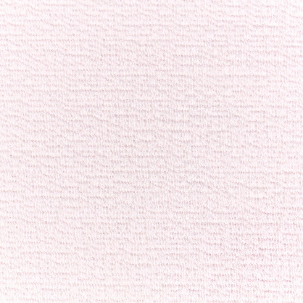 Stof per meter - gewafeld Cotton Pink