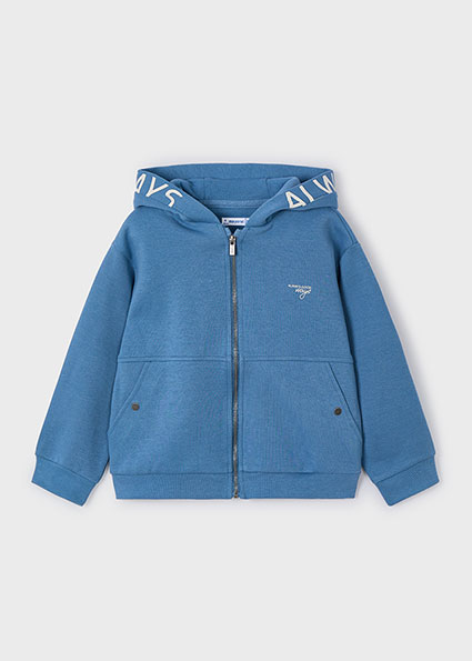 Sweat zippé avec capuche