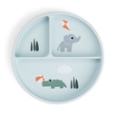 Bord met vakken (silicone) stick&stay Playground