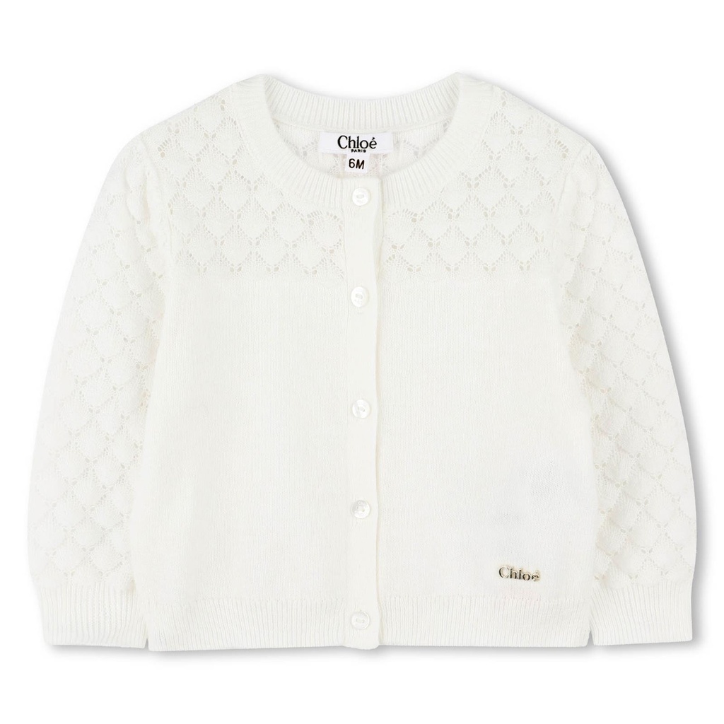 Wool cardigan