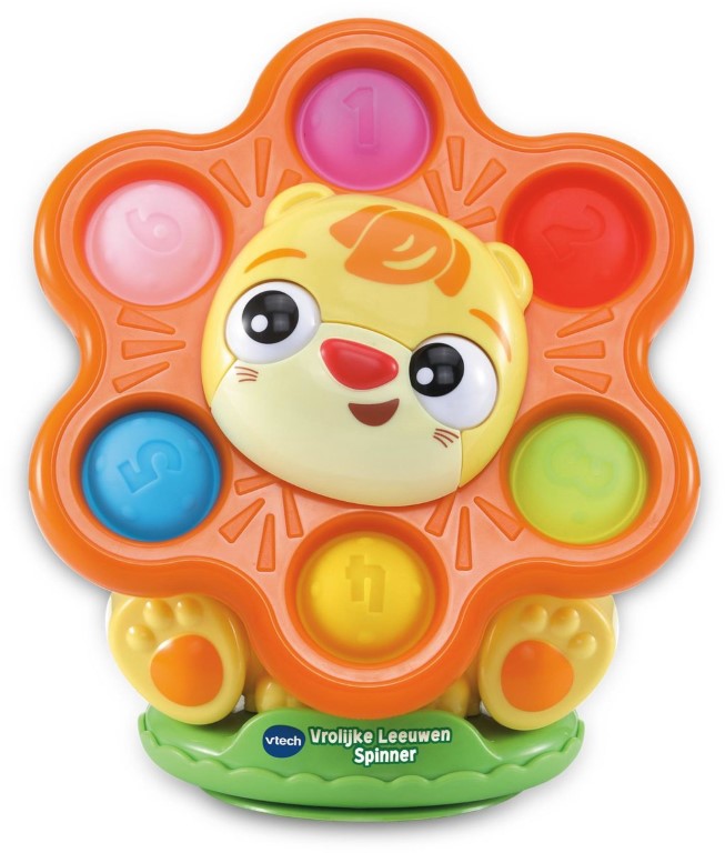 Vrolijke leeuwen spinner