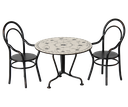 Eettafel met 2 stoelen