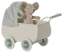Kinderwagen met babymuis