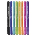 Feutres paillettes x8