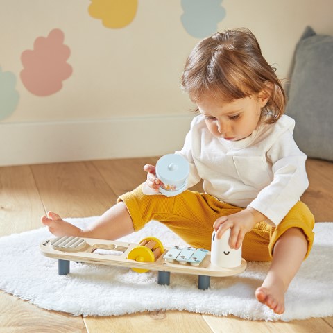 Rups-standaard voor het stimuleren van het gehoor - Swc