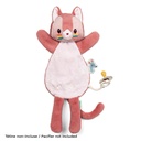 Handpop knuffeldoek fosforescerend Jeanne