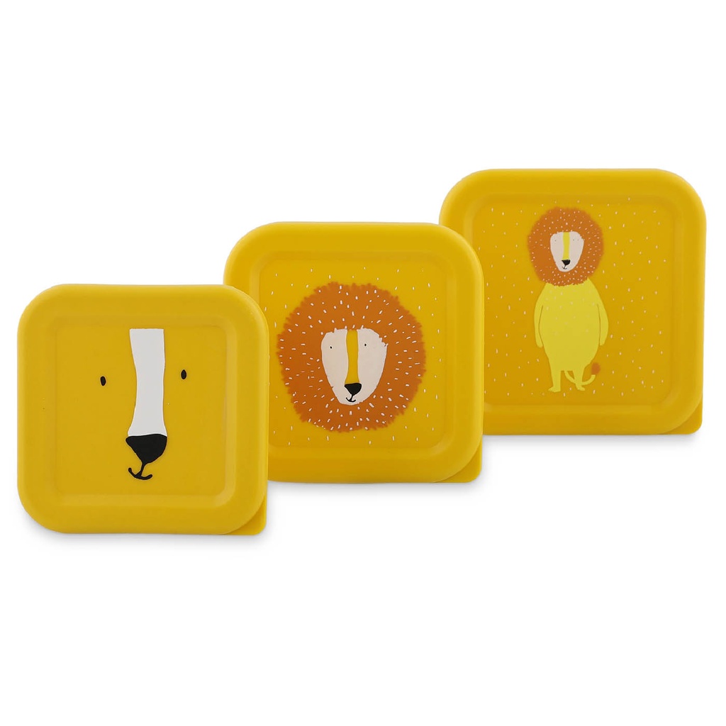 Snackbox nestbaar - 3 stuks