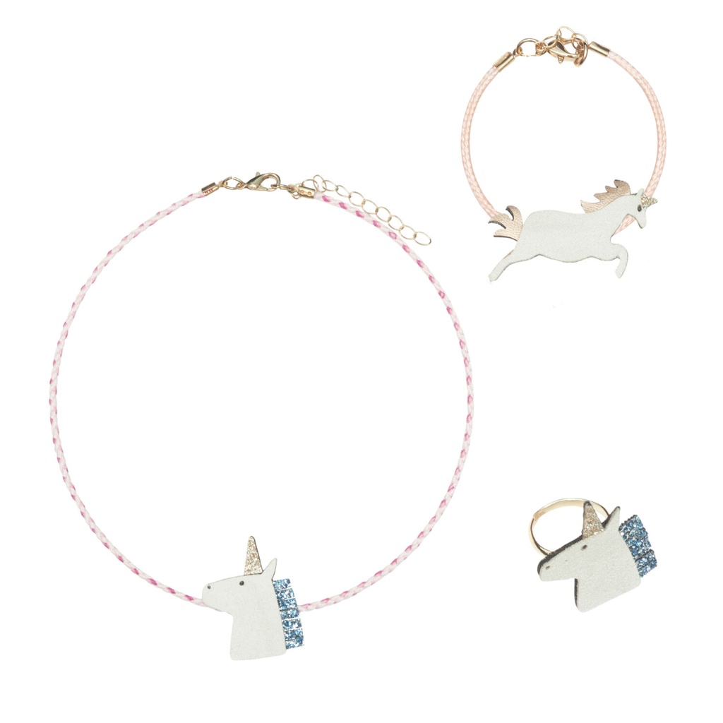 Juwelen eenhoorn set (3 stuks)