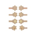 Haarclip daisy (8 stuks)