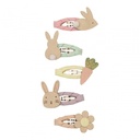 Haarspeld paaspastels mini (5 stuks)