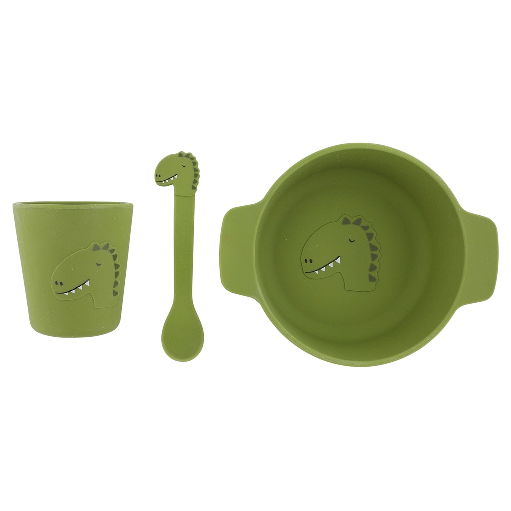 Baby eetset silicone 3-delig