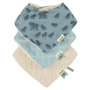 Slab bandana 3 stuks mix