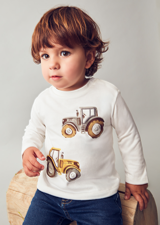 T-shirt met lange mouwen