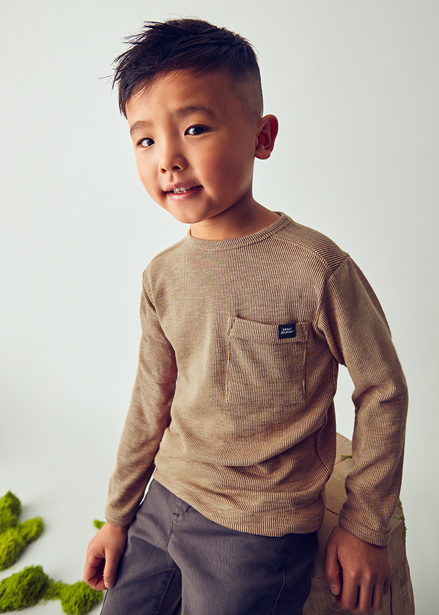 T-shirt met lange mouwen
