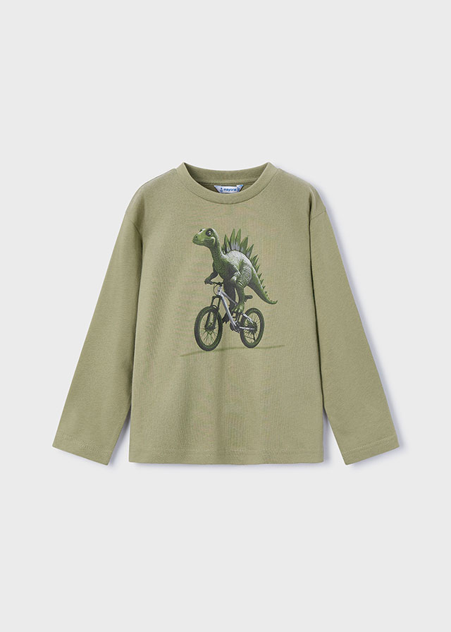 T-shirt met lange mouwen