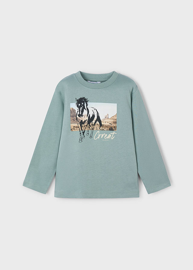 T-shirt met lange mouwen