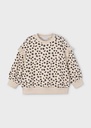 Sweater met ruffle mouwen