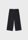 Wijde denim broek