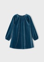 Velours feestjurk met glitters